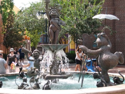 Muppet Fountain at Disney Hollywood Studios